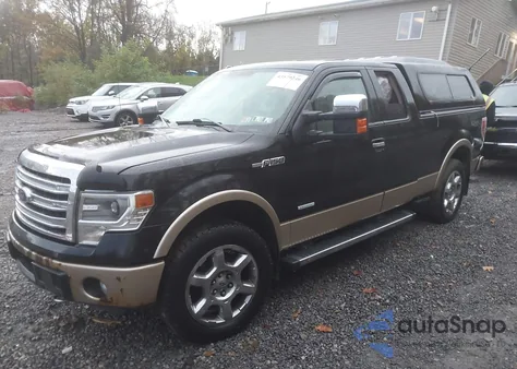 2013 Ford F-150 Lariat z USA, uszkodzony, nr VIN 1FTFX1ET7DFC77990
